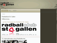 Tablet Screenshot of cycleball.ch